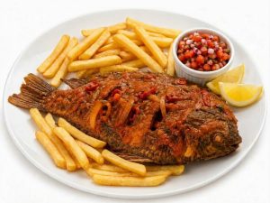Dry Fried Fish & Chips