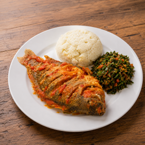 Ugali & Dry Fish Fry