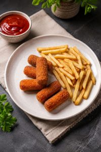 Fish Fingers (5 pcs) & Chips